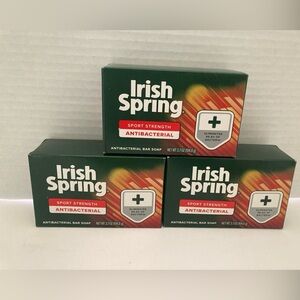 Irish Spring Sport Strength Soap bars exp 02/2023